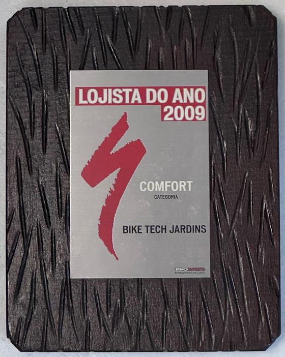 Specialized 2009 Retailer of the Year award, Comfort category, Bike Tech Jardins