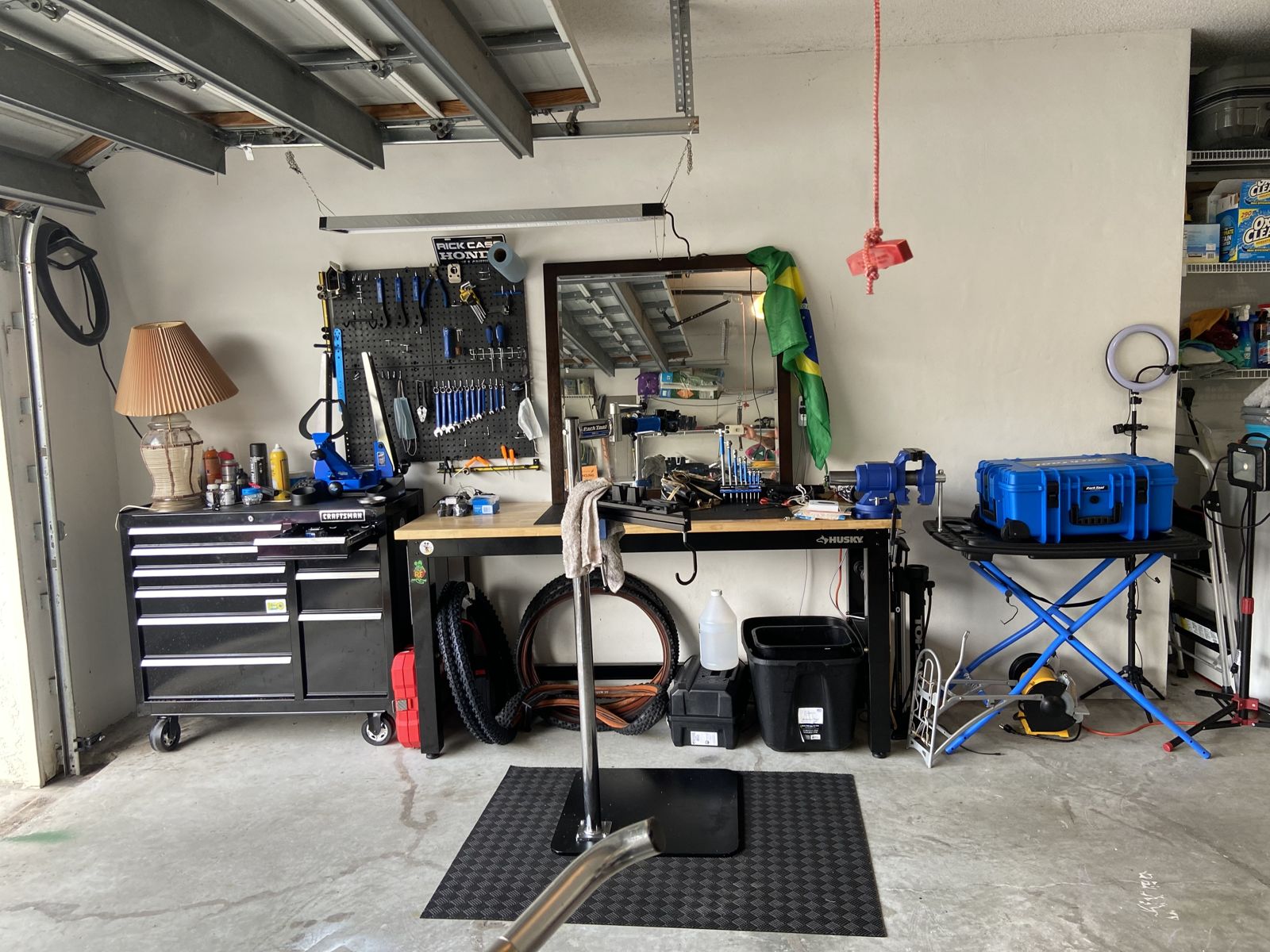 Professional mobile bike repair tools